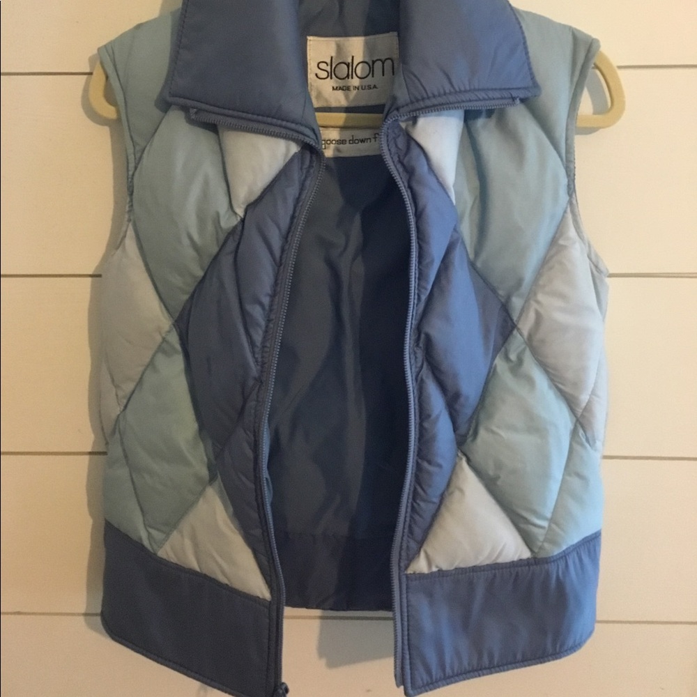 Slalom Goose Down Filled Vest- Super cute!